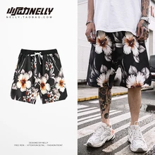 Дропшиппинг летние цветочные шорты мужские повседневные спортивные шорты Harajuku ретро унисекс хип хоп модные шорты