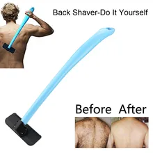 Высококачественная ручная Бритва для волос с длинной ручкой, очень широкое лезвие, дизайн, триммер для тела, бритва для самостоятельного бритья волос