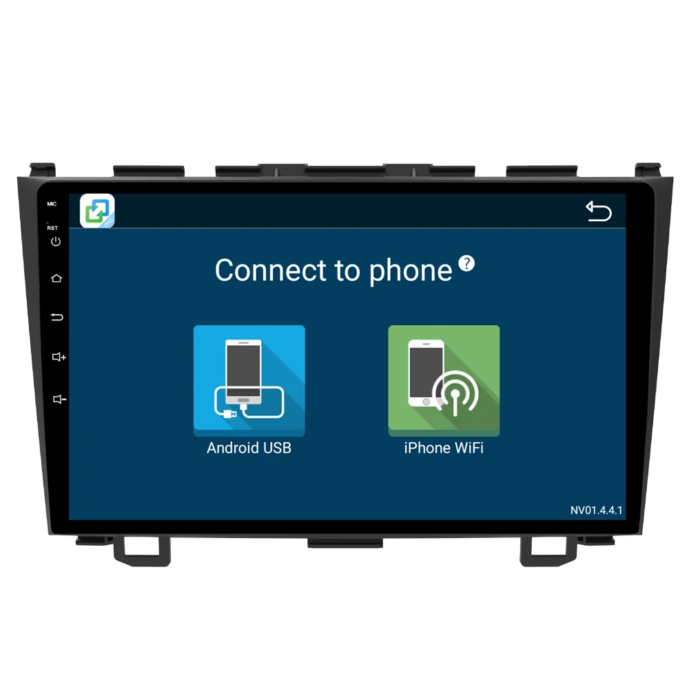 Excellent Car Multimedia player 1 Din Android 7.1 Car DVD For Honda CRV 2007-2011 9" 2G/16G touch screen Car Radio GPS 8