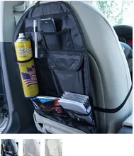 Car Accessories organizer Back seat of chair Car multi Pocket Storage Auto storage bag Car seat dustproof protective sleeve