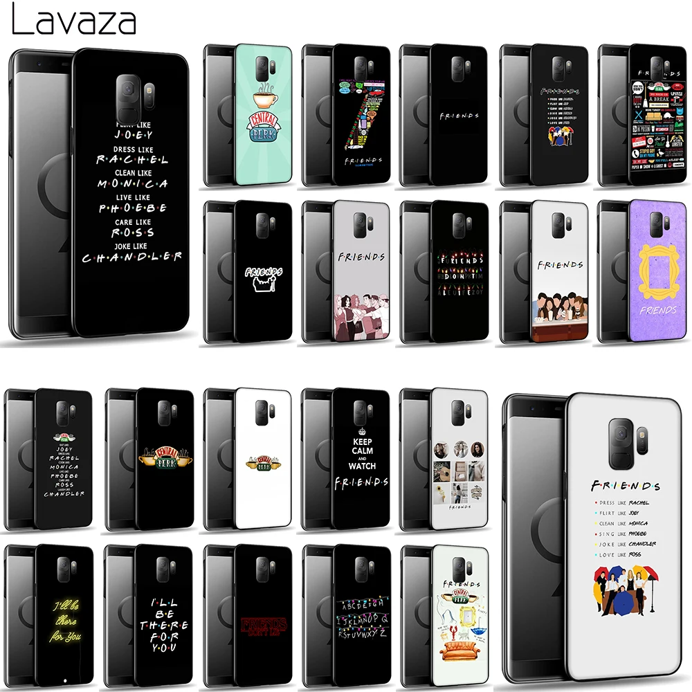 Lavaza Central Perk Coffee friends tv show Soft TPU Case Cover for Samsung Galaxy S8 S9 S10 Plus S10e A6 A8 A9 J6 2018 Cases | Мобильные