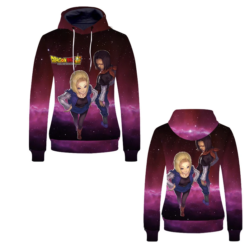 Fans Wear 2019 3D Men Hoodies Dragon Ball Sweatshirt Anime Kagamine Hoodie 3D Printed Hoodie for Fans Cosplay