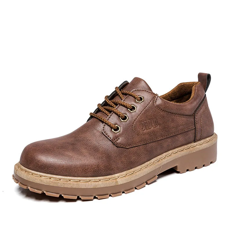 

2019 new seasons shock absorption breathable men's shoes British style wild youth trend casual retro tooling tide shoes men