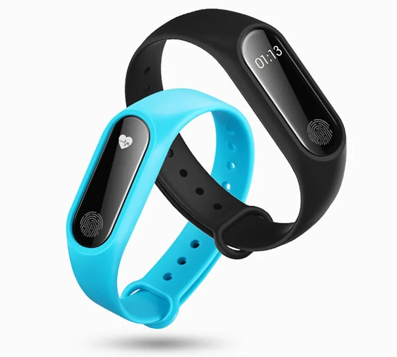For Android IOS Smart Phone Newest M2 Smart Bracelet Wristband 0 42 Inch OLED Screen Waterproof
