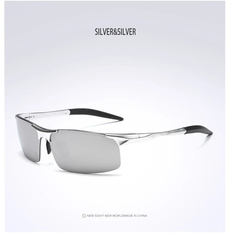 Мужские солнцезащитные очки ELITERA из алюминиево-магниевого сплава с поляризованным покрытием, зеркальные солнцезащитные очки oculos, мужские очки, аксессуары для мужчин E8177