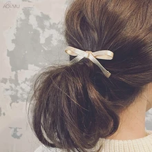 AOMU, японская Милая Металлическая Заколка-бабочка, заколка для волос для женщин и девушек, прекрасные заколки для волос, женская заколка-бабочка, аксессуары для волос