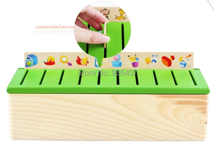 New wooden toy know ledge category boxes Baby toy New wooden toy know ledge category boxes Baby toy