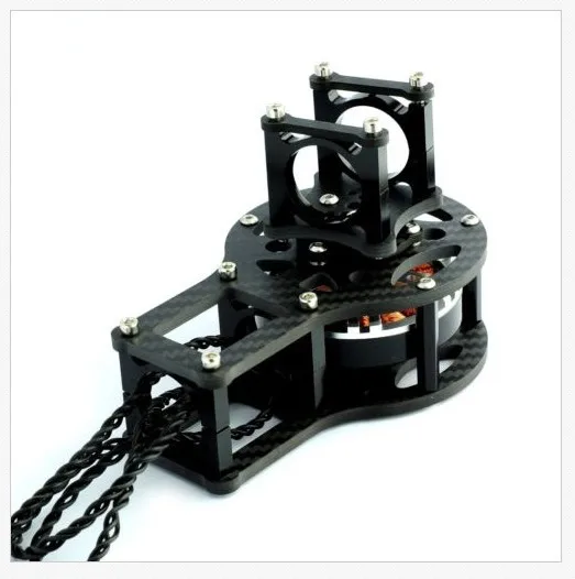 Best Seller CARBON FIBER ALUMINUM 3axis ROLL Motor Cage/ Y axis motor cage FOR CINESTAR DSLR