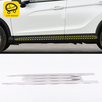 

CarManGo For Mitsubishi Eclipse Cross 2018 Auto Car door side trim cover Sticker Covers Accessories