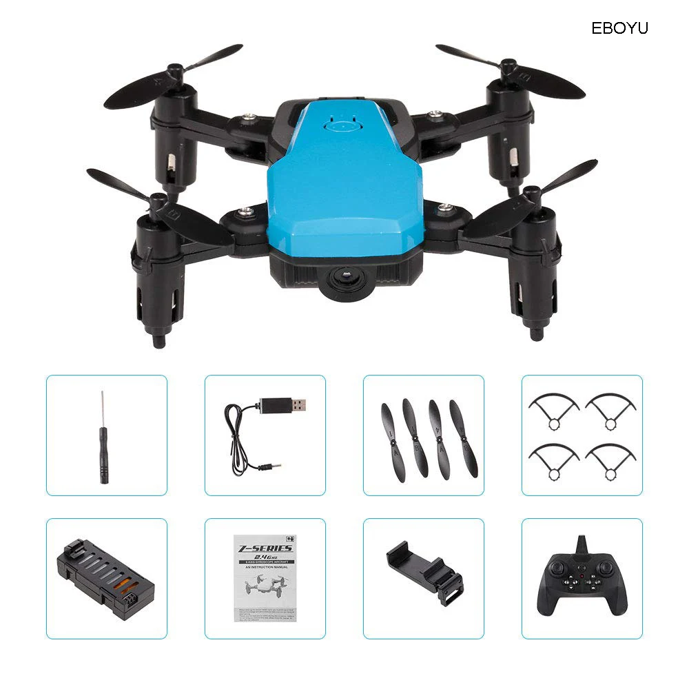 EBOYU SG800 Радиоуправляемый Дрон 720P/480P HD камера Wi Fi FPV жест Фото Видео удержание