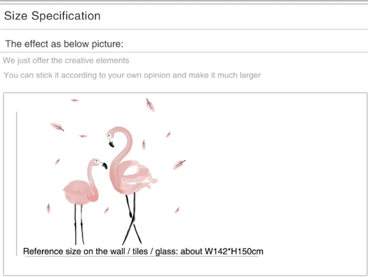 [SHIJUEHEZI] Фламинго Животные наклейки на стену DIY Перья наклейки на стену бабочки для детской комнаты детская спальня двери украшения