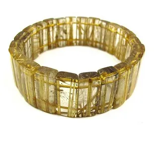

Titanium natural crystal - - - top copper shunfa titanium crystal bracelet rutilated crystal lucky