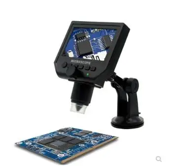 

Microscope Digital Electronic Magnifier HD 600 times with screen for mobile phone repair Industrial circuit board maintenance