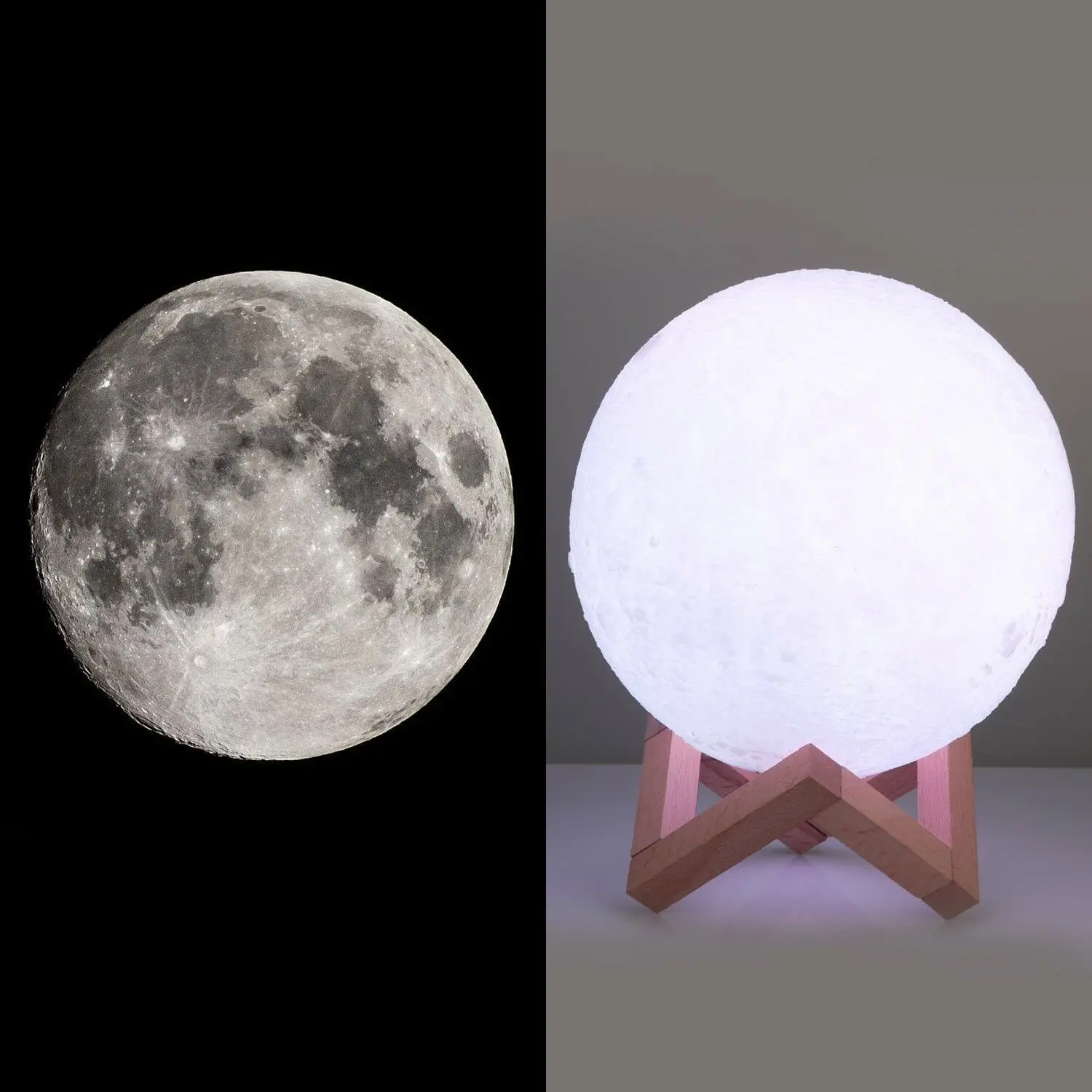 18 cm 16 Colors Changeable 3D Print Moon Lamp Night Light Remote Touch Control USB Led Night Light Home Bedroom Decor Creative 18 cm 16 Colors Changeable 3D Print Moon Lamp Night Light Remote Touch Control USB Led Night Light Home Bedroom Decor Creative