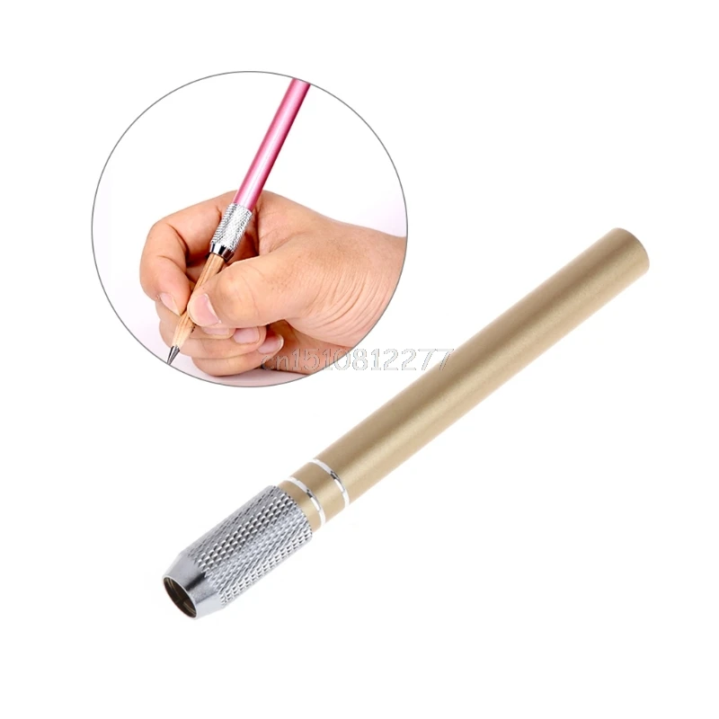 

Colored Adjustable Pencil Extender Lengthener Holder Art Drawing Hobby Tool J25 Dropshipping