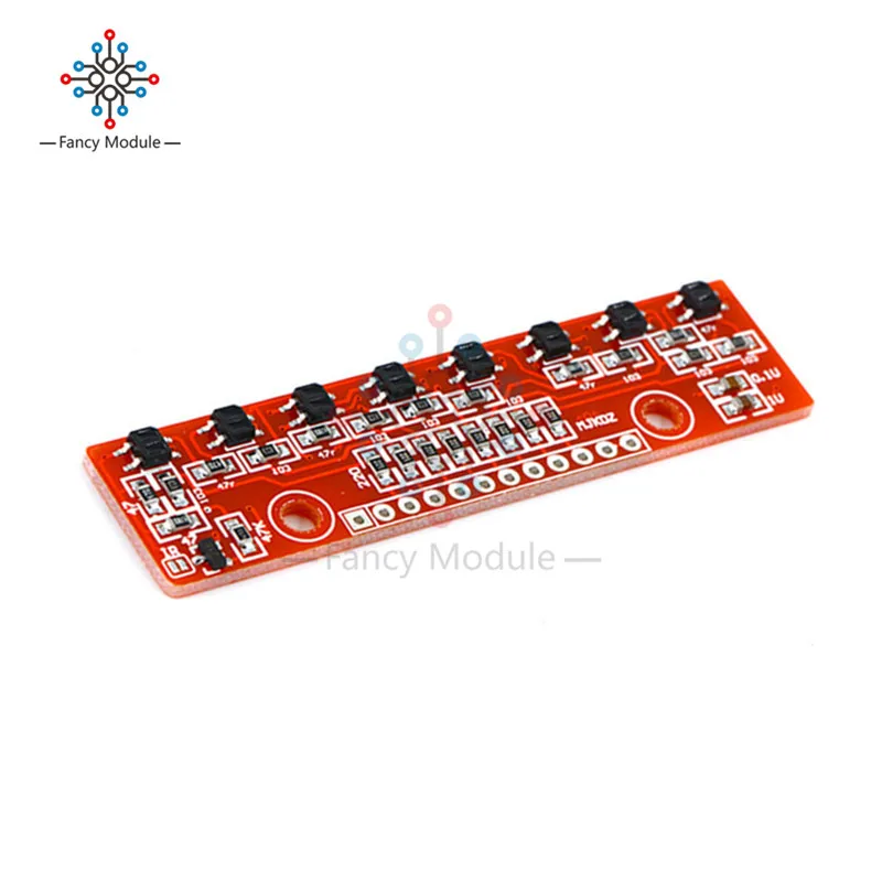 Tracking Module Infrared Detection Sensor Module DIY For Arduino 8-Channel Infrared Detector Hunt Module 8bit Sensor Module Tracking Module Infrared Detection Sensor Module DIY For Arduino 8-Channel Infrared Detector Hunt Module 8bit Sensor Module