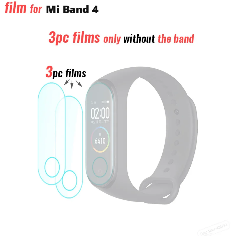 

Screen Protector for Xiaomi Mi Band 4 Protective Flim Anti-Scratch