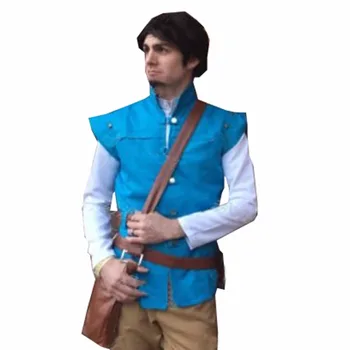 

2018 New Style Halloween Men Cosplay Rapunzel Tangled Flynn Rider Costume