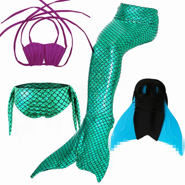 2018-New-Ariel-Sparle-Swimming-Mermaid-Tail-With-Monofin-Flipper-Girls-Kids-Swimsuit-Swimmable-Mermaid-Tails.jpg_640x640 (3)