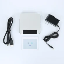 W8II Мини-ПК Windows 10 и Android 4.4 Dual OS Intel Atom Z3735F 2 ГБ/32 ГБ TV Box Bluetooth WI-FI Set Top Box TV Приемник