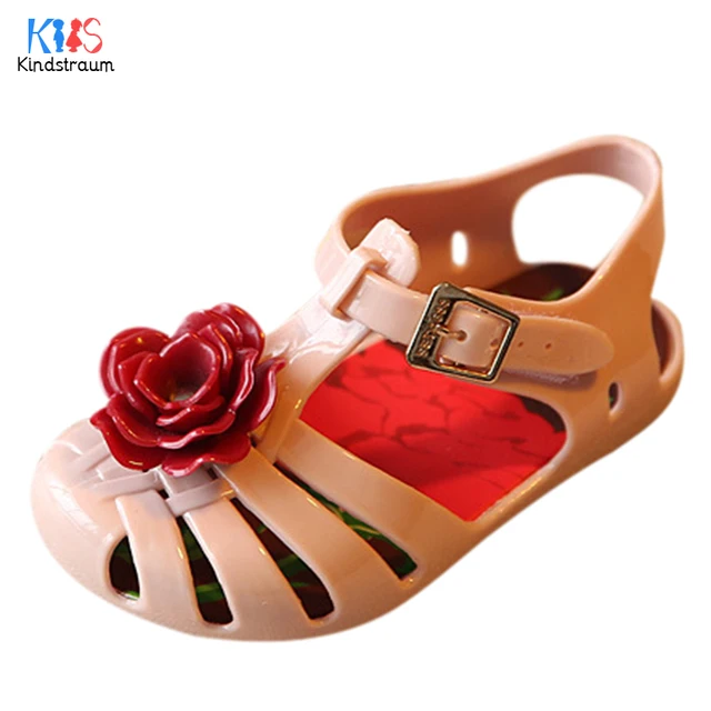 S Fl Jelly Sandals Kids New Summer Children Casual Pretty S Fl Jelly Sandals Kids New Summer Children Casual Pretty Flower Closed Toe Flats Shoes Top