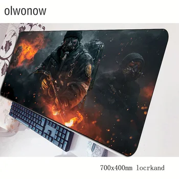 

tom clancy's the division mousepad 700x400x3mm gaming mouse pad gamer mat gel computer padmouse keyboard Personality play mats