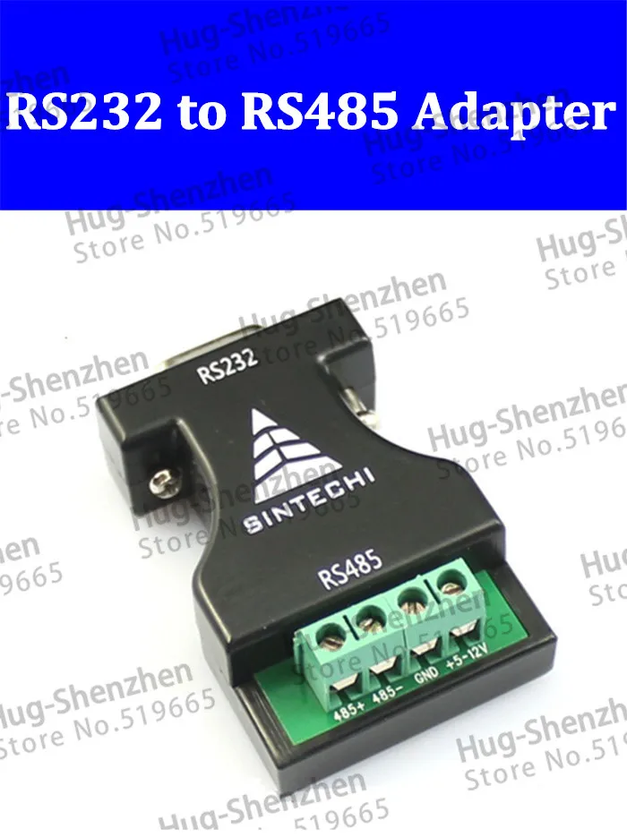 Adaptador de Comunicação Rs232 para Rs485 Adaptador Interruptor 485 Vez Conversor 10 Pcs 232