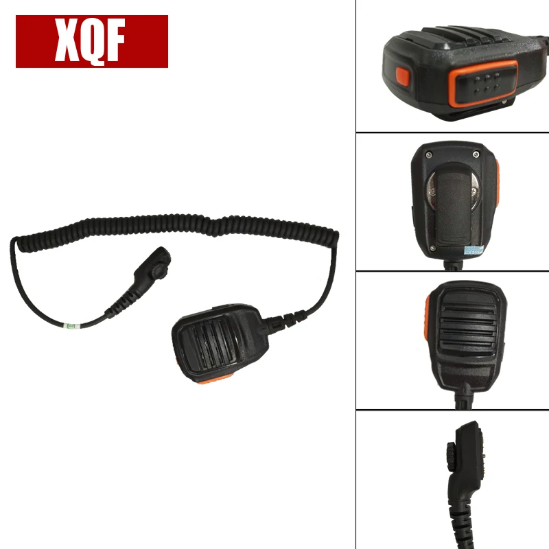 

Original PTT Speaker Microphone Mic IP67 Waterproof for Hytera HYT Radio MD780 RD980 MT680 Walkie Talkie