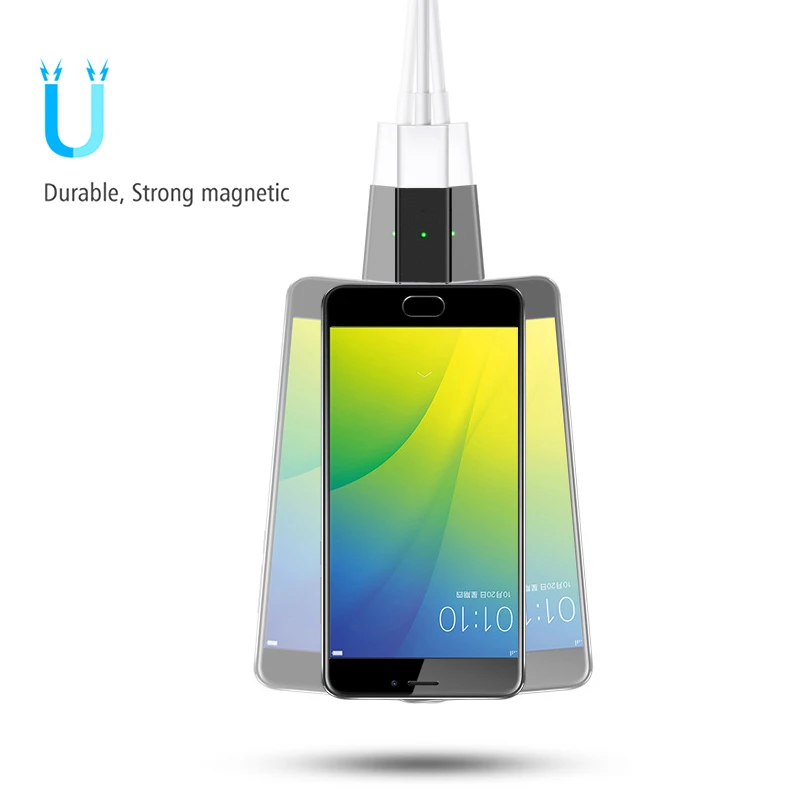 Micro USB для usb type C Магнитный зарядный кабель адаптер Xiaomi Mi4C Mi5 One Plus 5 3 3t Мобильный