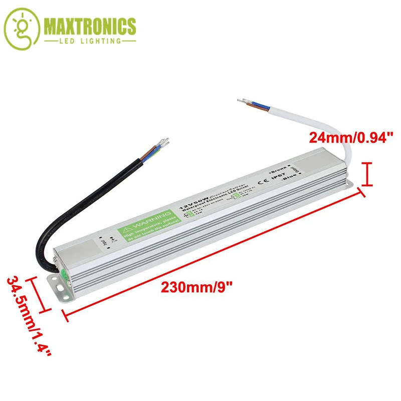 12V 50W