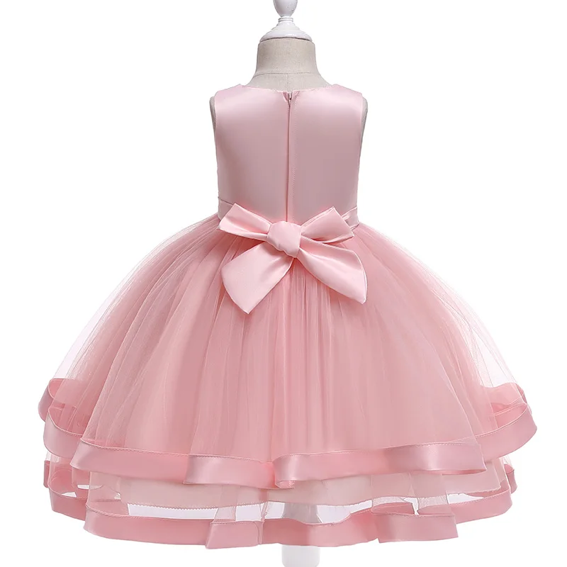 Kids Dresses For Girls Elegant Tutu Princess Dress Flower Girls Dress For Wedding and Party Dresses Children Clothing vestidos