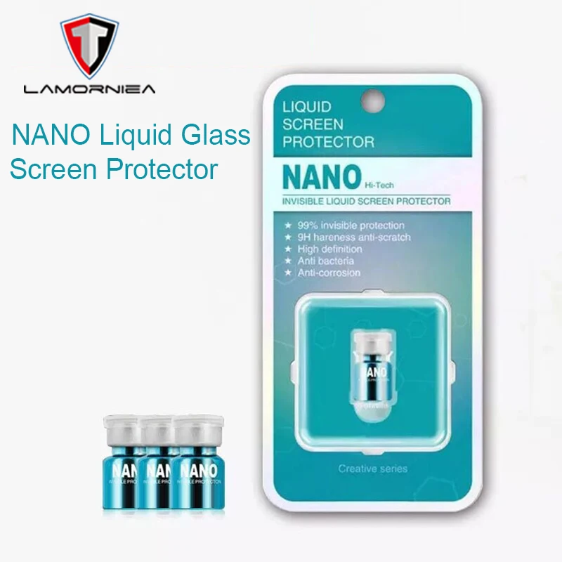 

2ML NANO Liquid Glass Screen Protector Oleophobic Coating Film Universal For iPhone 7 X Samsung Huawei Xiaomi Asus Oneplus Sony