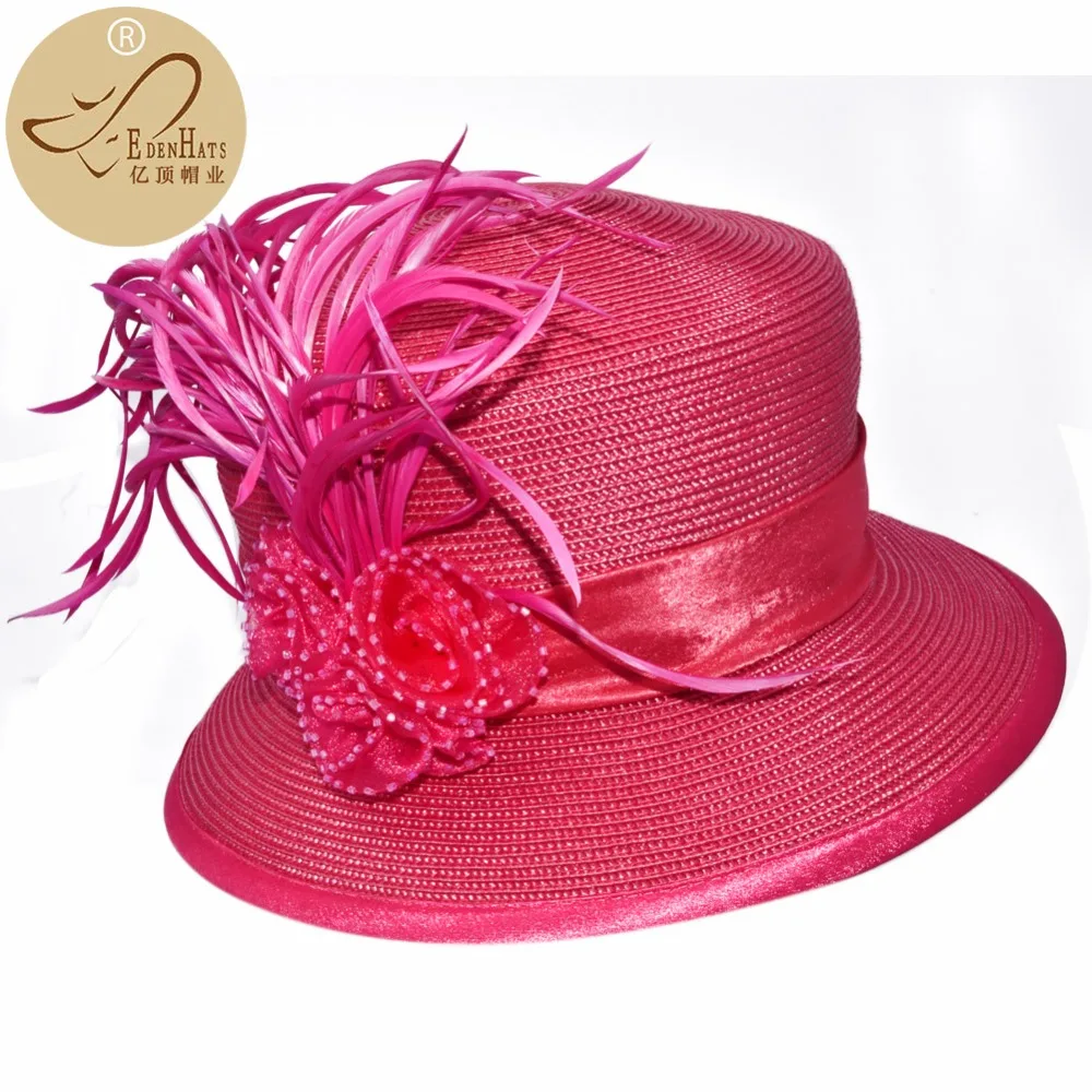 pink wedding hats for sale