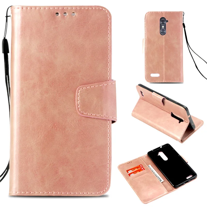 

Retro Flip Case For ZTE Zmax Pro Z981 981 Cover Wallet Cases Holster Imitation Skin PU Leather Coque For ZTE Blade Z Max Z982