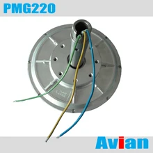 PMG220 100 Вт ветрогенератор 200 оборотах 12В 24VAC, коррозийных свойствах, постоянный магнит генератор трехфазного CE сертифицированный