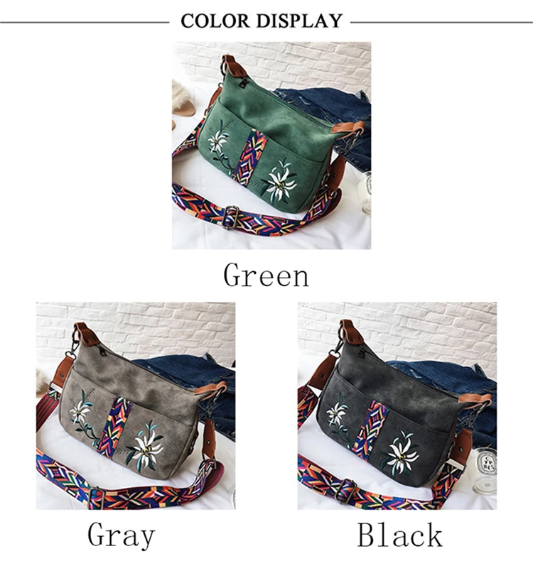 Вышивка Scurb кожаные сумки высокого качества женские вместительные Сумки на одно плечо винтажные однотонные женские сумки Bolsas