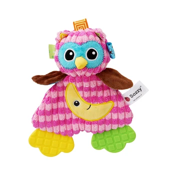 

Multi Function Baby Rattle Bell Cartoon Animal Infant Baby Crib Stroller Hanging Toy Teether Doll