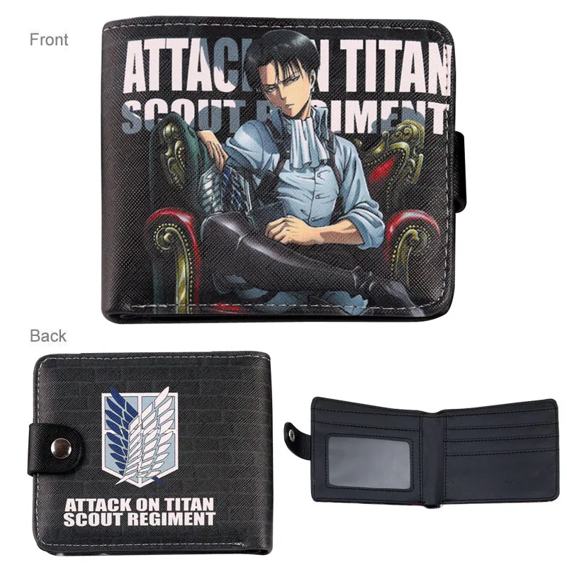 Новое поступление 2018 кошельки из аниме fate stay night/Attack on Titan/свидание кошелек кошмар