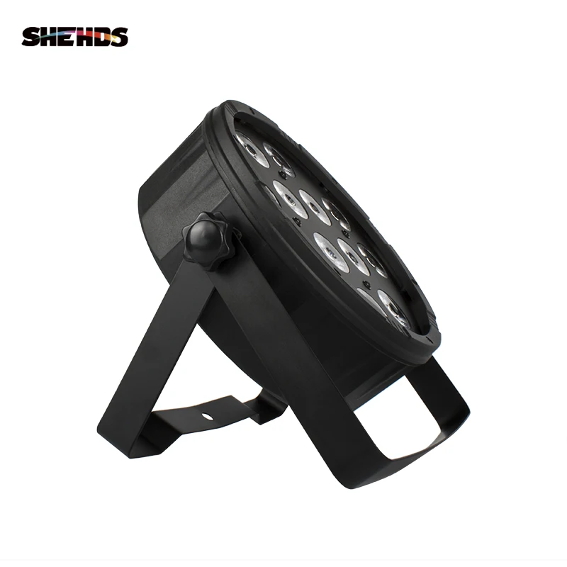 Быстрая доставка светодиодный плоский светильник Par 12x12W RGBW 4 в 1 DMX512 сценический