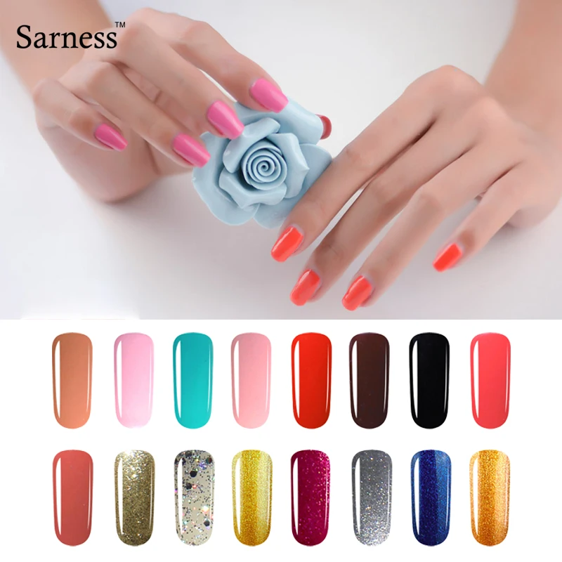 Sarness Translucent Gel Nail Polish 3 In 1 Fiberglass Resin Nail Gel