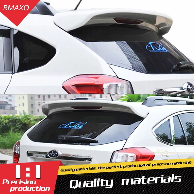 

For Subaru XV Spoiler ABS Material Car Rear Wing Primer Color Rear Spoiler For Subaru XV Spoiler 2011-2014