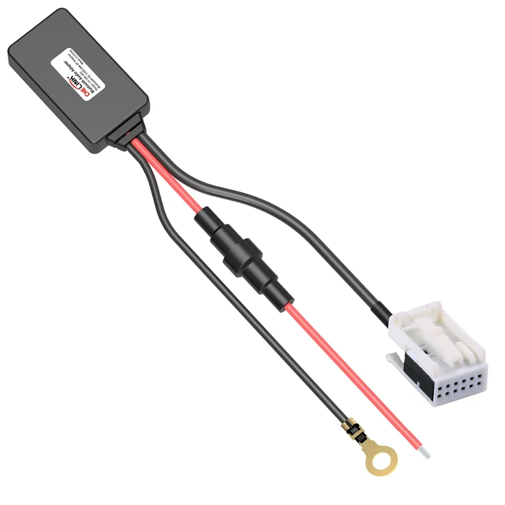 12Pin 12V Bluetooth адаптер штыревой соединитель к кабелю для подходит для Benz W169 W245 W203 W209 W164 W221 громкой связи bluetooth гарнитура для Беспроводной авто Bluetooth 4,0 автомобильный комплект