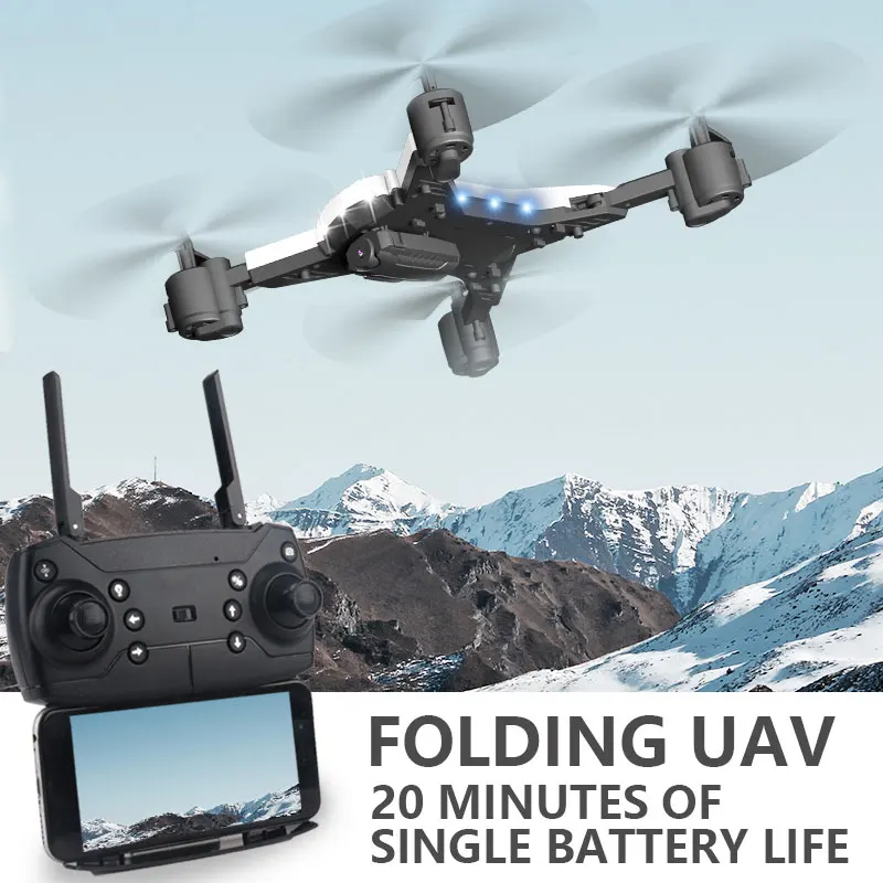 

Drone&drones Children 1080P 2.4G 4CH 6-Axis Funny Dron HD Camera Stable Gimbal WIFI FPV 3D Flips Drone App Control with LED