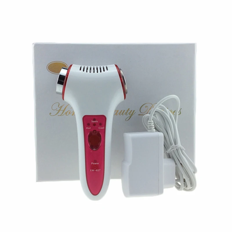 

4 in 1 Rechargeable Hot Cold Hammer Ultrasonic Photon Facial Cleaner Ultrasound Rejuvenation Wrinkle Acne Pigmentation Removal