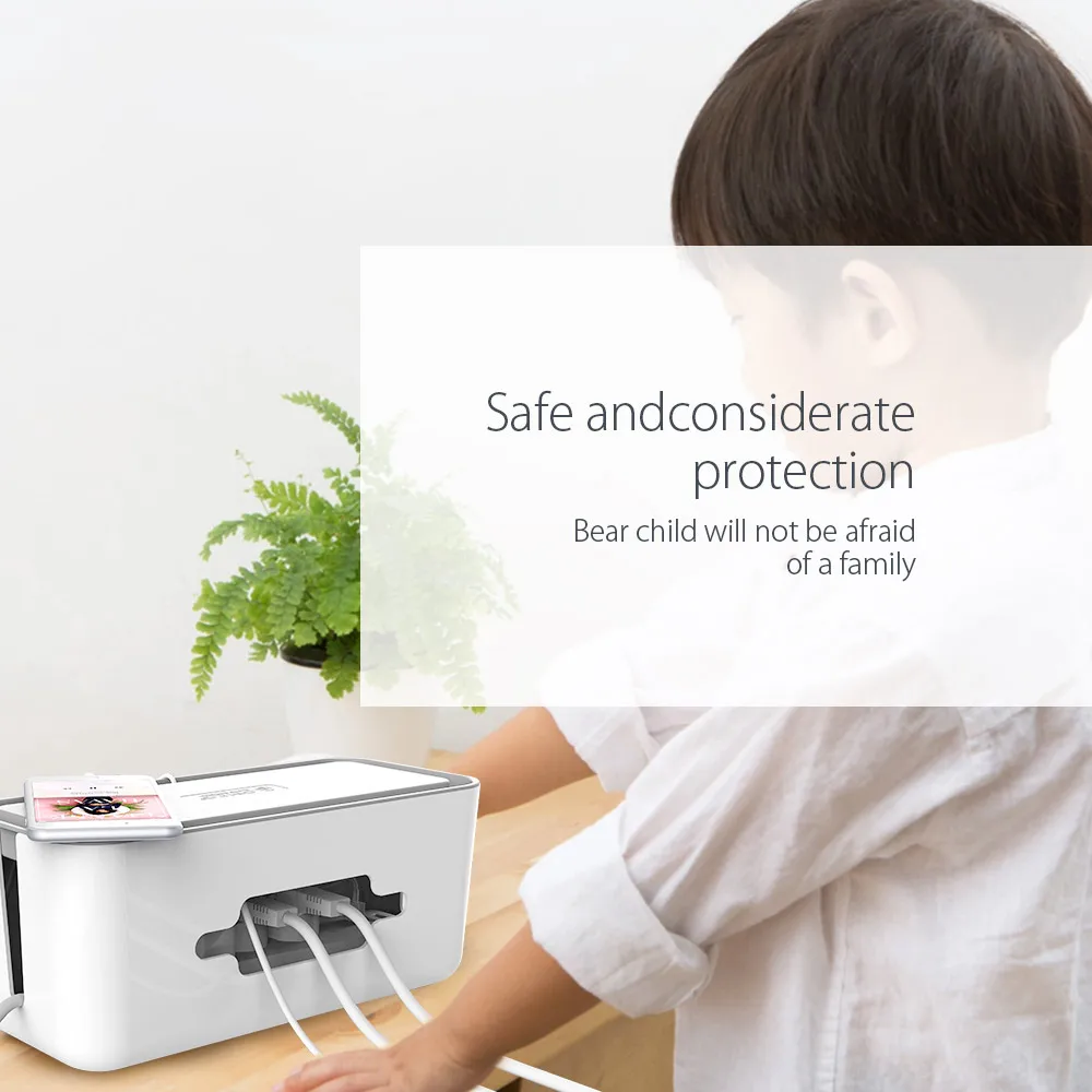 Orico-organizador para Cabos Caixa de Proteção para Fios Adaptador e Linha de Carregamento Usb e Cabo Rede Cmb - Image 2