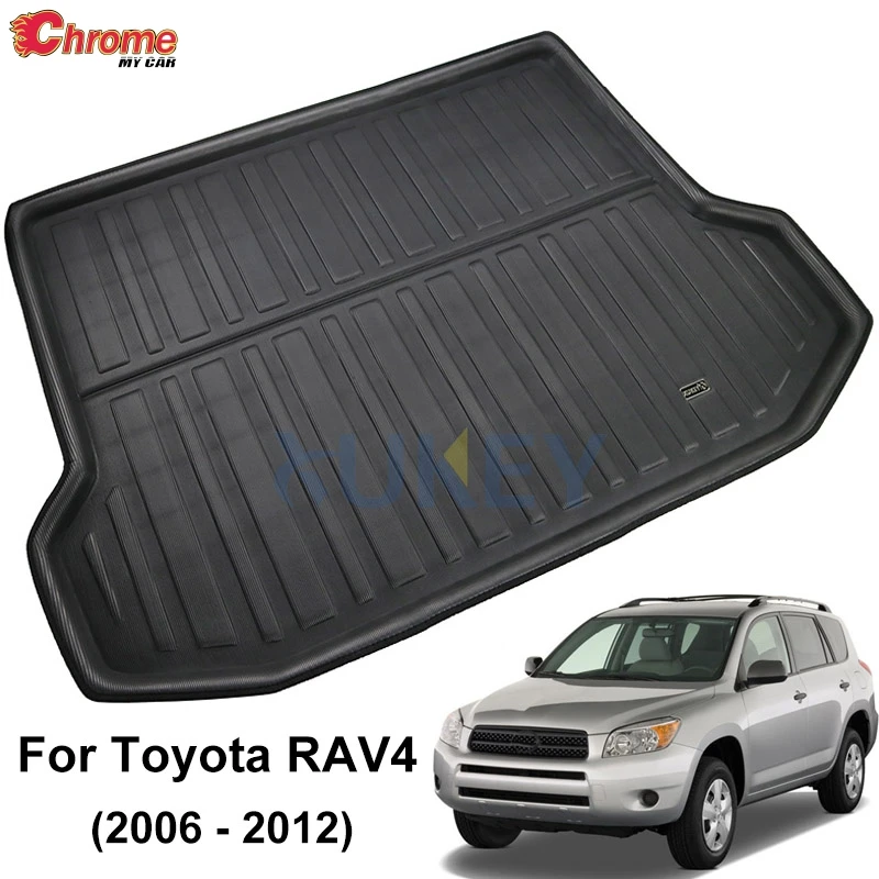Para Toyota RAV4 2006, 2007, 2008, 2009, 2010, 2011, 2012 revestimiento de maletero para maletero Mat bandeja de piso Protector accesorios de de coche| | - AliExpress