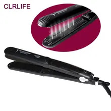 CLRLIFE турмалин керамический паровой Утюг Профессиональный Выпрямитель для волос с аргановым маслом инфузионные Выпрямители