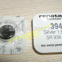 RE NA TA кнопочный элемент из оксида серебра батарея SR936SW 394 9,5*3,6 мм 84 мА/ч, 1,55 v