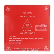 214 х 214 мм 3D ПЕЧАТНОЙ ПЛАТЫ Принтера Heatbed MK2B 12/24 Dual Power Hot Plate Модуль