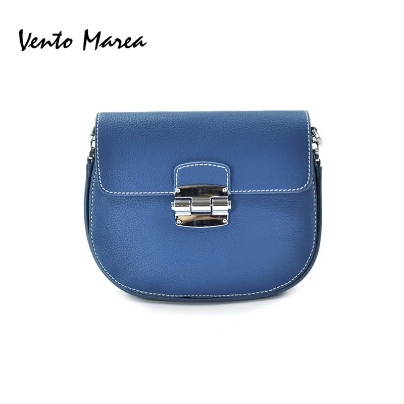 

Vento Marea White Crossbody Bags For Women Small Saddle Hand Bag Summer 2019 Mini Leather New Designer Messenger Bag For Phone